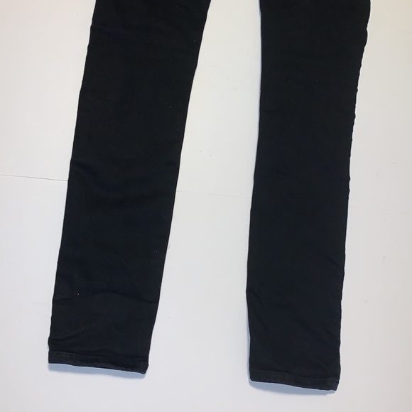 Agolde “Sophie” Black Distressed Skinnies - Women’s Size 27 - Picture 6 of 10